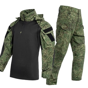 Combinaison tactique pour homme, toile respirante, camouflage, 100% coton, entraînement, travail, printemps, automne, résistante à l'usure, CS, montagne - Product Image 2