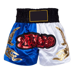 Shorts de Muay Thai, MMA, boxe et kickboxing unisexes de haute qualité, logo personnalisé, service OEM, arts martiaux - Product Image 2