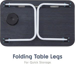 Wholesale An VIET FURNITURE <b>Foldable</b> MDF Laptop Stand-Floor Stand High Quality Portable Computer <b>Desk</b> For Home Office Use - Product Image 5