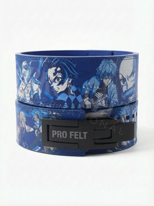 เข็มขัดพยุงหลังแบบคันโยกคุณภาพสูง ดีไซน์อนิเมะตามสั่ง ขนาด 13 มม. สำหรับออกกำลังกาย อุปกรณ์เสริมสำหรับยิม รับผลิตแบบ OEM ODM ขายส่ง - Product Image 3