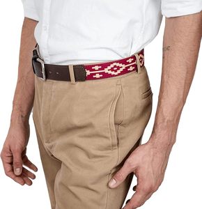 Ceinture en cuir tressée à la main avec motif, pour femme, boucle à ardillon réglable, prix de gros - Product Image 4