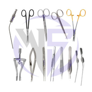 Ensemble d'instruments de chirurgie plastique de base Halsey Needle Holder, 13 pièces, pour chirurgie esthétique, endoscopie, mini-instruments Tebbetts, outils pour la poitrine et la rhinoplastie - Product Image 4