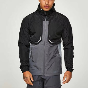 Custom <b>Running</b> <b>Jacket</b> Waterproof Light Weight Windproof Quick Dry UPF50+ Skin Training Gym Sports Windbreaker <b>Jacket</b> - Product Image 4