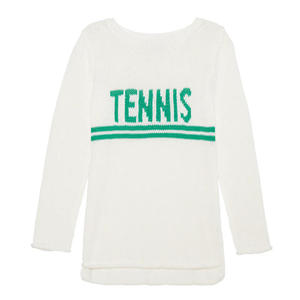 Pull de tennis et de golf pour femme en 100 % coton, léger, tricoté, idéal pour l'été et le printemps, pour club de campagne, qualité supérieure, OEM, vente en gros sur mesure - Product Image 2
