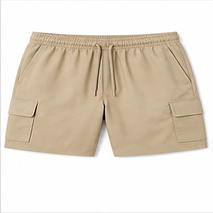 Pantalones Cortos Deportivos para Hombre de Alta Calidad, Vintage, con Logotipo Personalizado, Bolsillos, Spandex/Poliéster, Secado Rápido, Transpirables, Ecológicos, Sólidos - Product Image 4