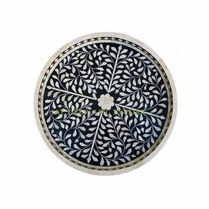 Plateau décoratif en nacre avec un design mosaïque unique pour la restauration de luxe, l'hôtellerie et la décoration intérieure - Product Image 1