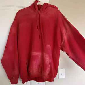 Sudaderas con capucha para hombre de material liso, lavado ácido, de gran gramaje, tipo jersey, doble capa, efecto descolorido por el sol, color piedra, 100% algodón, genuinas, al por mayor - Product Image 6