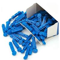 Auto-test ménage surveillance continue de la glycémie mètre Glucose lancettes aiguille OEM dispositif de ponçage en plastique pour glucomètre