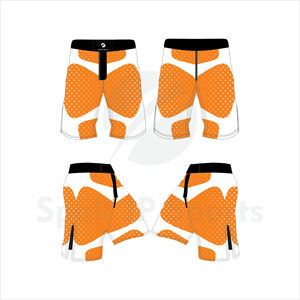 High Quality 100% <b>Polyester</b> Men's MMA <b>Shorts</b> Quick Dry Top Latest Style Solid Pattern High Quality Men's MMA <b>Shorts</b> - Product Image 2