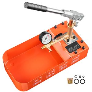 Pompa per Test Idrostatico da 2 Galloni - Tester Idraulico Manuale a Pressione d'Acqua con Valvola Singola per Test di Perdite nei Tubi - Product Image 1