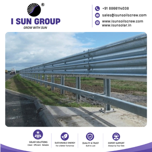 Barrera de Seguridad Anticollisiones para Carreteras, Amortiguador de Impactos de Acero para Protección de Tráfico en Carreteras - Product Image 2