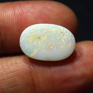4 Carat Natural Australian Opal Solid Coober Pedy Loose Gemstone Amazing Multi <b>Fire</b> Handmade for Jewelry Making <b>Stone</b> - Product Image 1