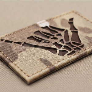 Custom Laser Cut Fabric <b>Patches</b> With Strong Woven Synthetic Construction <b>For</b> <b>Jackets</b> Bags Sportswear Straps And Gear - Product Image 3