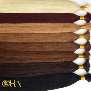 Human Hair I Tip Keratin Hair Extensions Vietnamese Virgin Remy Double Drawn All Colors OEM ODM - Product Image 6