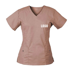 Conjuntos de Uniformes Médicos de Poliéster, Rayón y Spandex 2026: Conjuntos de Uniformes Médicos de Manga Corta para Mujer - Product Image 5