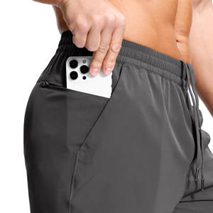 Pantalones Cortos Deportivos para Hombre 2026, Color Sólido, Transpirables, para Gimnasio, Fitness, Entrenamiento, con Cordón en la Cintura, para Tenis y Baloncesto - Product Image 3