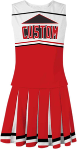 Tenues de cheerleading pour filles, personnalisées, de haute qualité, imprimées par sublimation, confortables, fabriquées en usine, pour équipes sportives - Product Image 3