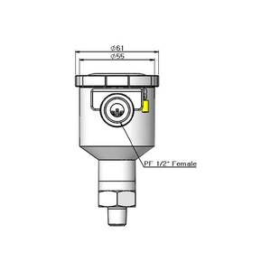 ชุด P400ส่งสัญญาณกันระเบิดแรงดันเอาท์พุท4-20mA STS304ที่อยู่อาศัยอดีต T6 IIC ได้รับการรับรองกก. - Product Image 3