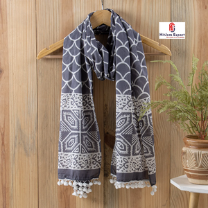 High Quality Luxury Printed Long <b>Scarf</b> Soft Fabric Head <b>Scarf</b> Custom Branding White Label OEM ODM Textile Manufacturer - Product Image 1