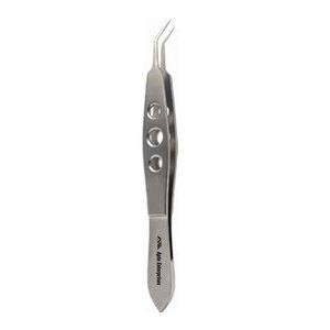 Pince de maintien manuelle ultra-délicate pour lentilles McPherson, certifiée CE, avec conception ergonomique, longueur totale de 10,5 cm, mâchoires angulaires de 7,5 mm - Product Image 6