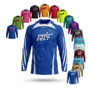 Jersey de Motocross Personalizado a la Moda, Transpirable, de Secado Rápido, para Carreras de Motocross, Deportes Todoterreno - Product Image 1