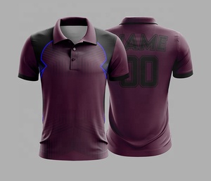 เสื้อโปโลทีมรักบี้ พิมพ์ลายสปอร์ต แขนสั้น แห้งเร็ว พิมพ์ลายแบบซับลิเมชั่น คอปกติดกระดุม เสื้อลำลองฤดูร้อน - Product Image 3