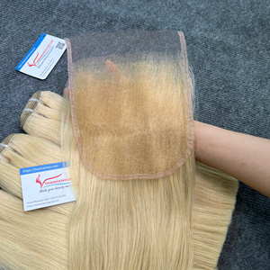 Cabello con Cierre de Encaje HD en Oferta 2025, Cabello Humano Multicolor para un Look Elegante y Pulido, Venta al por Mayor, Sin Enredos, Sin Caída - Product Image 1