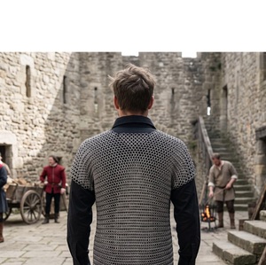 Camisa de armadura de acero con diseño soldado, armadura completa en 3D, arte coleccionable, temática antigua - Product Image 2
