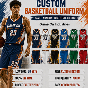 OEM ODM Service With Private Lable Basketball Clothing Sublimated Men Basketball Jersey Short Custom Made Team Wear Uniforms Set - Product Image 1