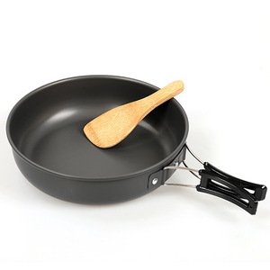 Outdoor Picnic Cooking <b>Cookware</b> Set Single Frying Pan Extra Large Frying Pan Size 220 * 45mm Frying Pan - Product Image 1