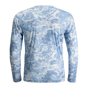 Sudadera de Pesca de Manga Larga para Hombre, Impresión por Sublimación, UPF 50, Anti-UV, Ligera, de Secado Rápido, para Actividades al Aire Libre - Product Image 4