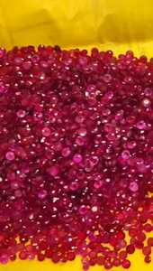 Natural Ruby Round Faceted Gemstone Premium Red Loose Stone for Rings Earrings Pendants and Necklaces - Product Image 4