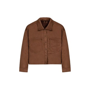 Wholesale <b>Women's</b> <b>Suede</b> Coat Soft Faux Leather <b>Jacket</b> Casual Fashion Outerwear OEM ODM Factory Direct - Product Image 4