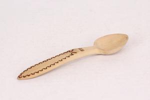 Cuchara de Té de Madera con Acabado Natural, Cuchara para Café y Azúcar, Apta para Alimentos, Utensilio de Cocina Ecológico - Product Image 4