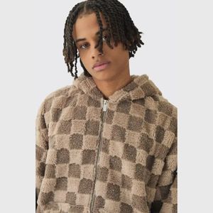 Sudadera con capucha de algodón 100% de fabricación propia, unisex, con hombros caídos, personalizada, de peso pesado, oversize, lisa para bordar - Product Image 2