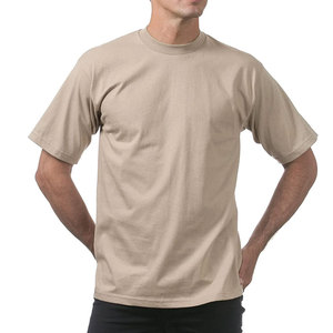 เสื้อยืดคอกลมผู้ชายไซส์ใหญ่พิเศษ ผ้าคอตตอนแท้ ใส่สบาย ลายพราง/สีพื้น - Product Image 4