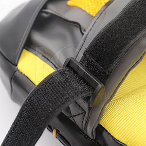 Leather Lightweight Punching <b>Focus</b> <b>Pads</b> Reinforced Stitching Extra Thick Padding for Boxing Martial Arts Training Long Lasting - Product Image 6