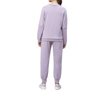 ชุดวอร์มผ้าฟลีซหนา2ชิ้นสำหรับผู้หญิงชุดวิ่งจ๊อกกิ้งกางเกงวอร์มมีซิปชุดวอร์มสำหรับผู้หญิงชุดวอร์มสำหรับใส่วิ่ง - Product Image 6