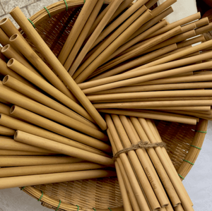 Pajitas de bambú ecológico/pajitas de bambú de 100% bambú natural hechas en Vietnam - Product Image 1
