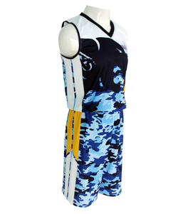 Uniforme de Baloncesto de Malla Transpirable con Bordado de Alta Calidad, Camiseta de Baloncesto Personalizada, Kit de Baloncesto Sublimado - Product Image 3