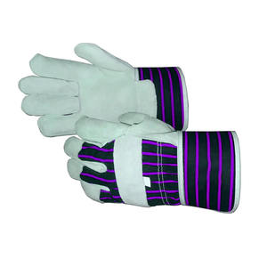 Guantes de Trabajo de Cuero Vacuno de Alta Resistencia para Seguridad Industrial, Protección Personal, Resistentes al Calor, para Construcción - Product Image 4