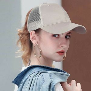 Casquette de baseball ajustée en maille de coton avec devant brodé structuré, respirante, imperméable, de qualité supérieure, pour les sports de plein air - Product Image 3