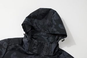 Men's Casual Lightweight Windbreaker Jackets Waterproof Hooded Water Proof <b>Wind</b> <b>Breaker</b> Casual Coat Male Clothing Autumn Jackets - Product Image 3