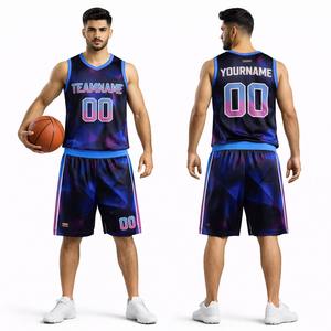 Conjunto Deportivo de Baloncesto de la Mejor Calidad, Nuevo Diseño, Transpirable, Logotipo Personalizado Impreso, Precio Excelente Directo de Fábrica, Disponible en Talla XS - Product Image 1