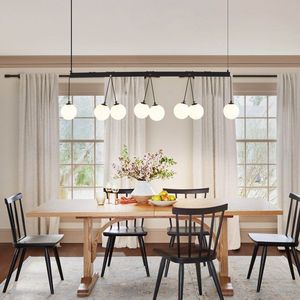 Lampadario a Sfera Brogan con 8 Luci, Lampada a Sospensione Elegante (Lampadina Non Inclusa) - Product Image 6
