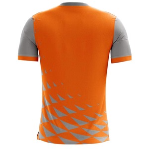 Conception personnalisée, sublimation, style formel, tissu tricoté, écologique, anti-rides, 180g polyester/coton, manches courtes, premium - Product Image 4
