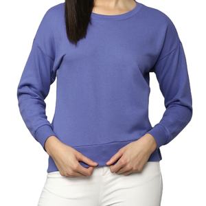 Sweat-shirt décontracté à manches longues pour femme, style streetwear, col rond, sweat-shirt d'hiver à manches longues pour femme, prix abordable - Product Image 1