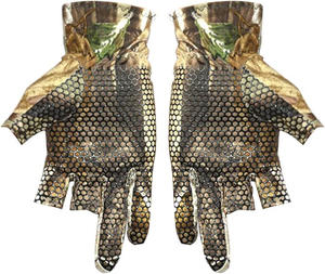 Guantes Profesionales de Camuflaje para Caza, con 3 Dedos Descubiertos, Antideslizantes, Transpirables, para Pesca, Tiro con Arco y Actividades al Aire Libre - Product Image 3