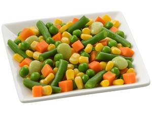 Vegetales Mixtos Congelados Recién Cosechados, Mezcla de 3 Tipos: Maíz, Zanahorias y Guisantes, Alta Calidad, Agricultura Vietnamita - Product Image 2