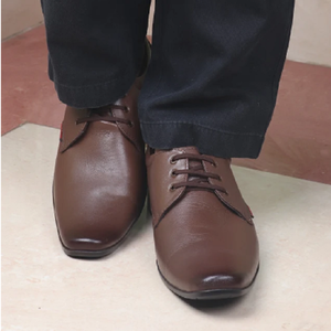 Tan Men's Dress <b>Shoes</b> <b>Red</b> Chief Classic Formal Footwear Office Business Meetings Elegant Professional Wear Comfortable Finish - Product Image 2